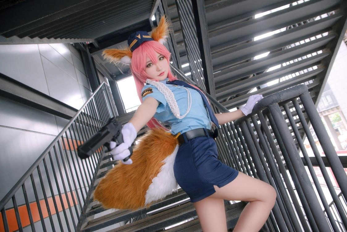 这个泡泡就是逊啦 - NO.11 玉藻前_FATE_制服 3